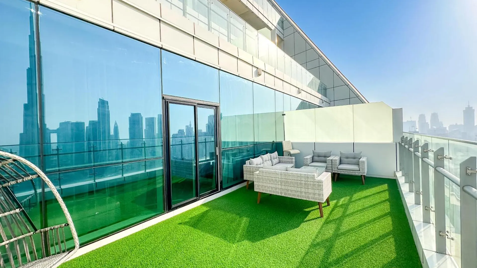 Panoramic Burj Khalifa View Luxury 1Br Penthouse Apartment Dubai