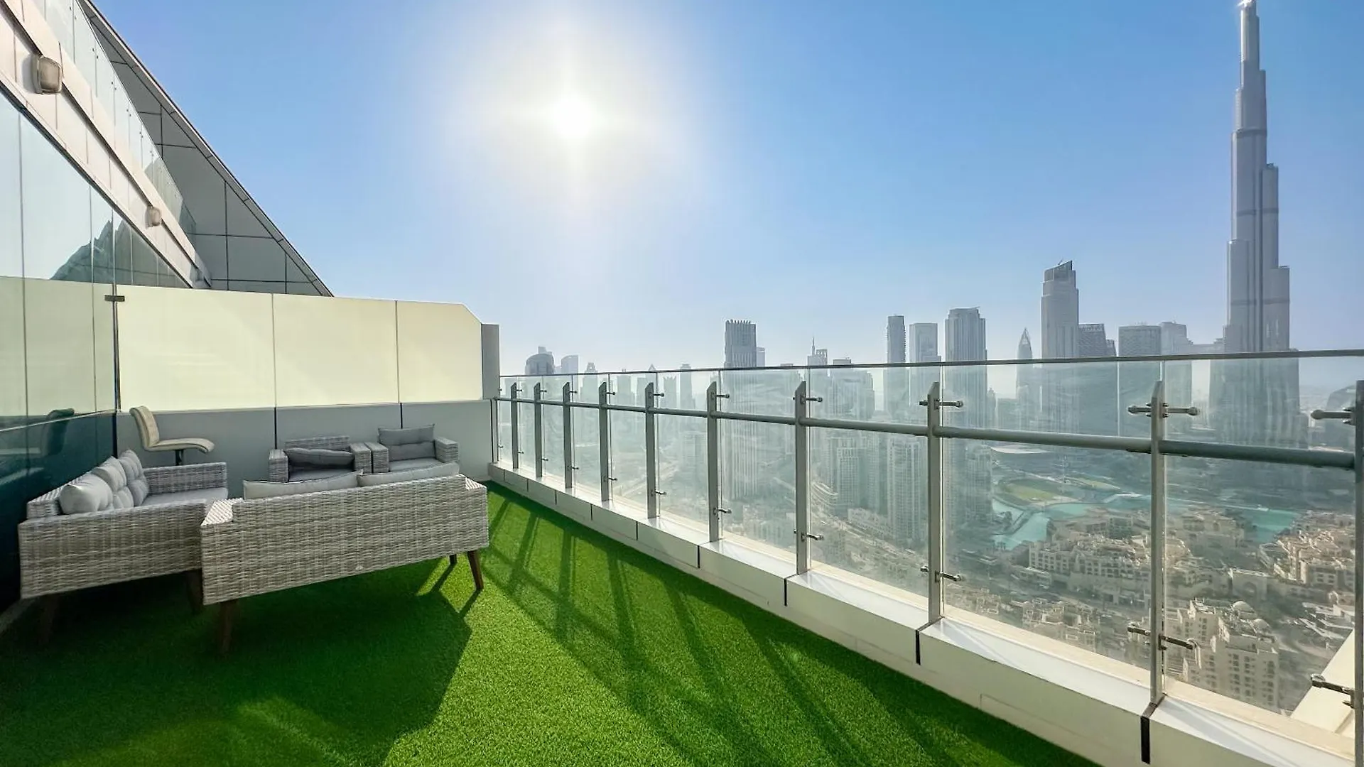 Panoramic Burj Khalifa View Luxury 1Br Penthouse Apartment Dubai